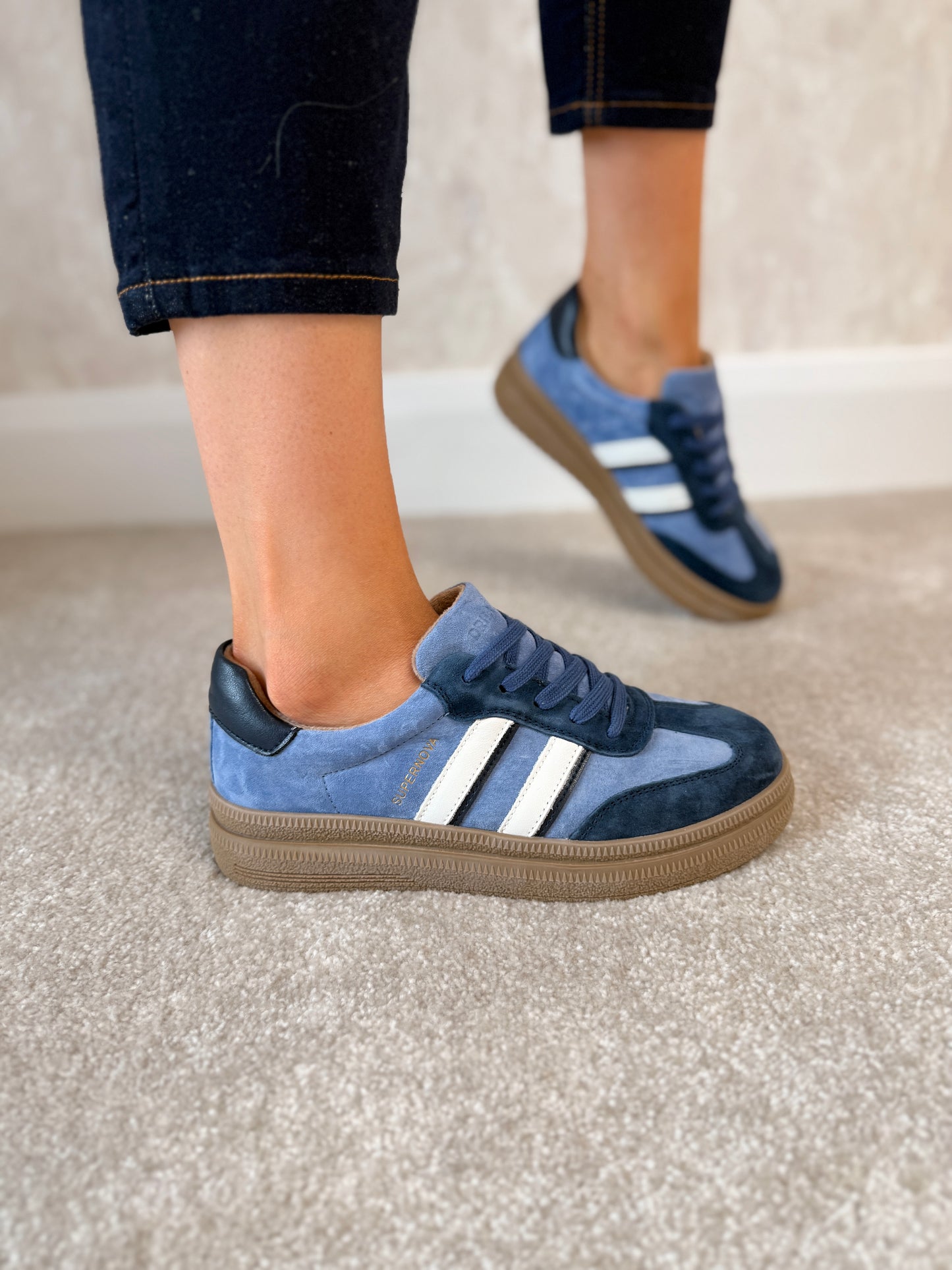 Eighty Three Pacific Blue Trainers