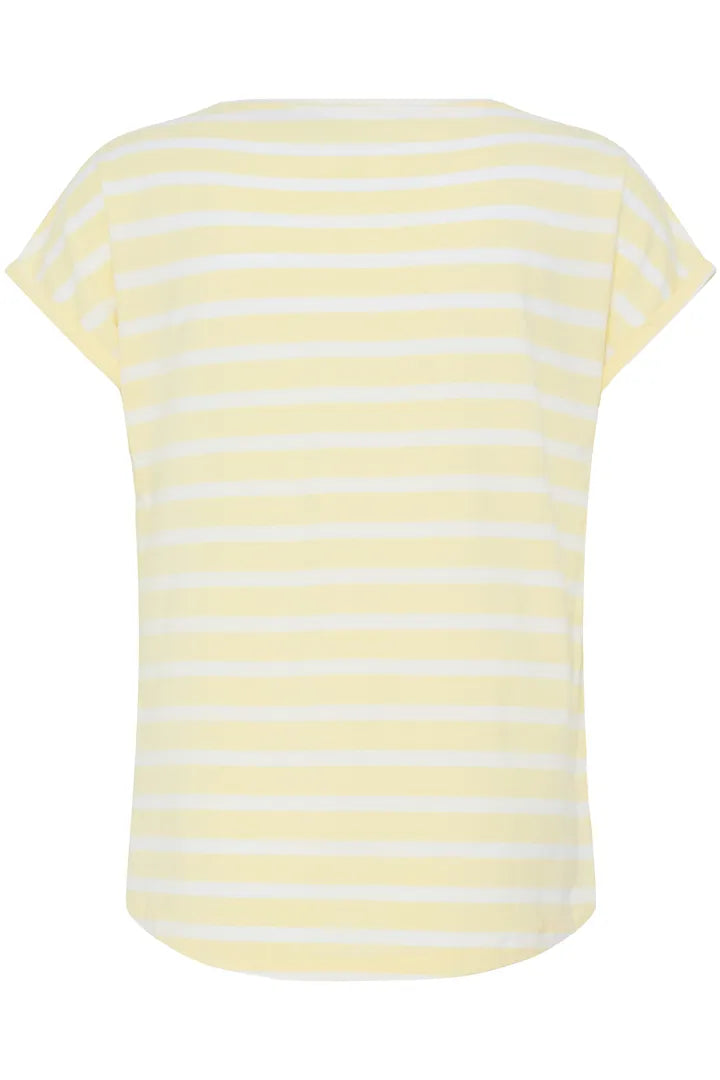 Pamila O Neck T shirt Lemon