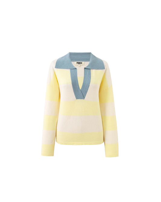 Hydralis Yellow Polo Top