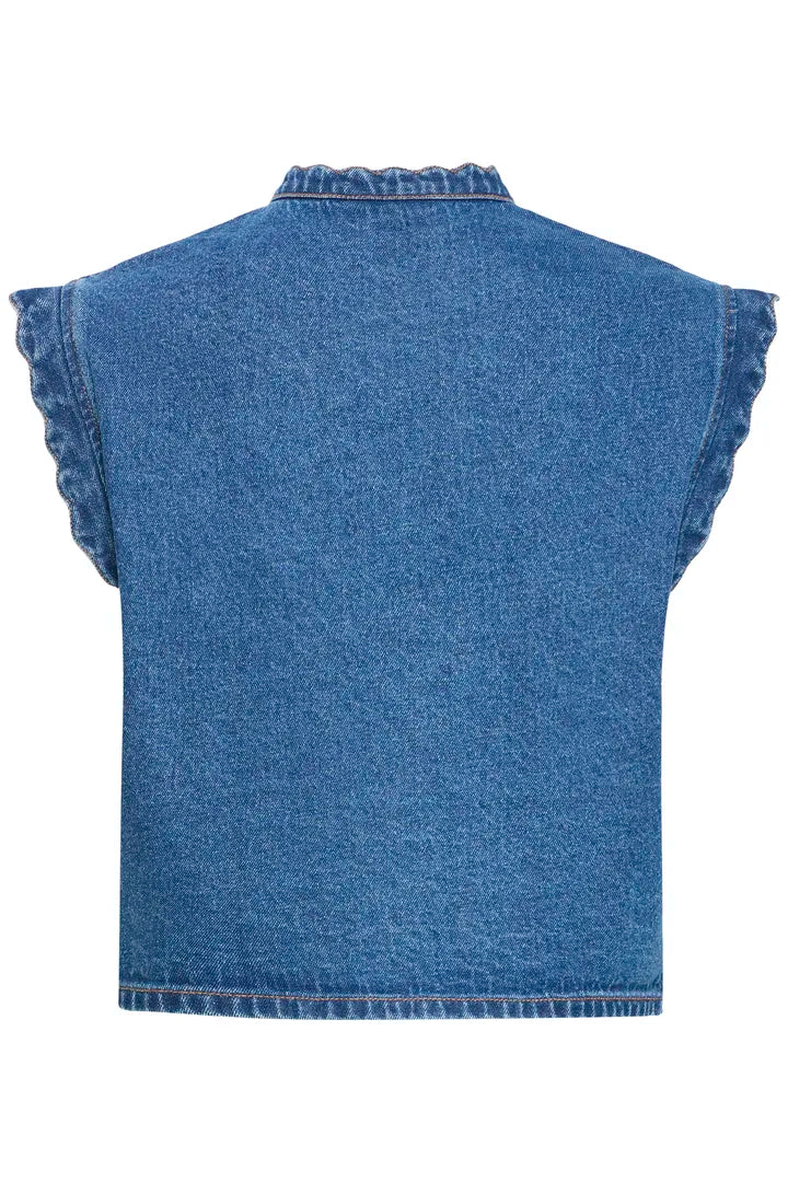 Palou Waistcoat Denim