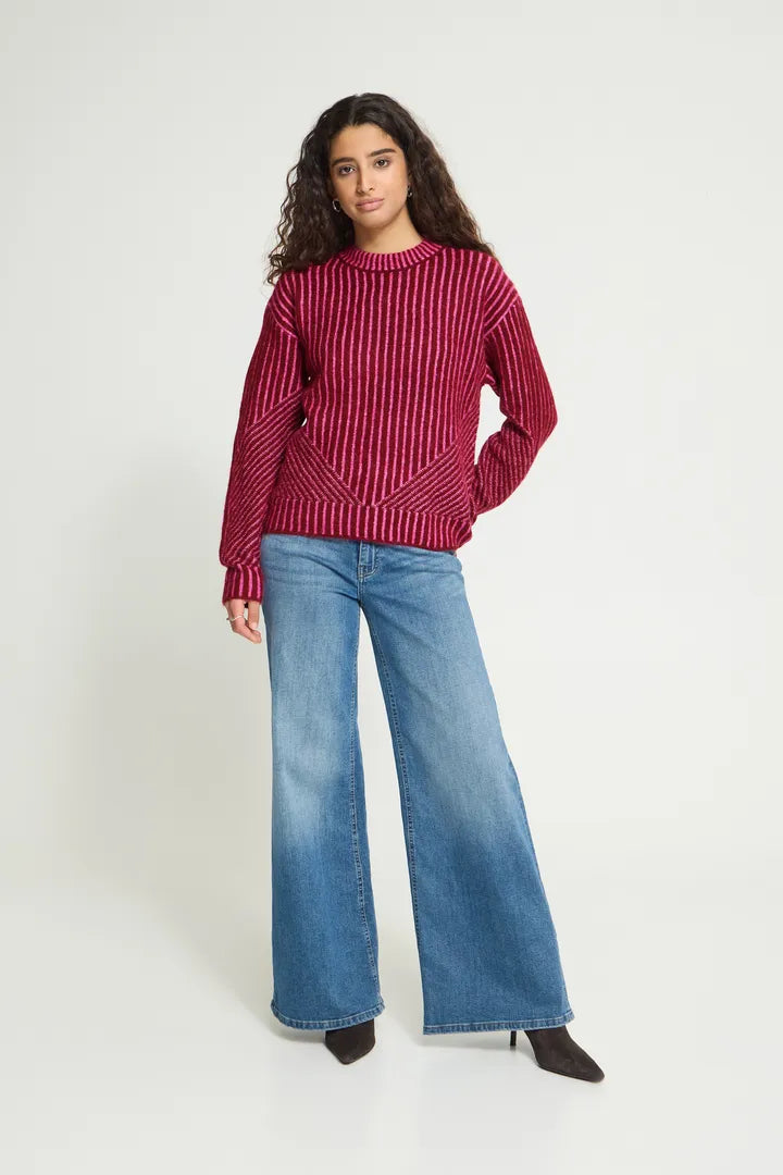 Kamara LS Stripe Jumper