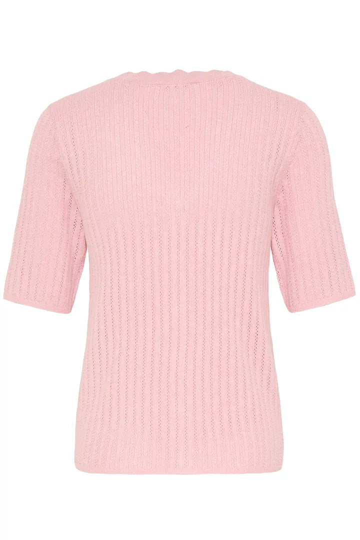 Mobbe Sparkle Rib Top