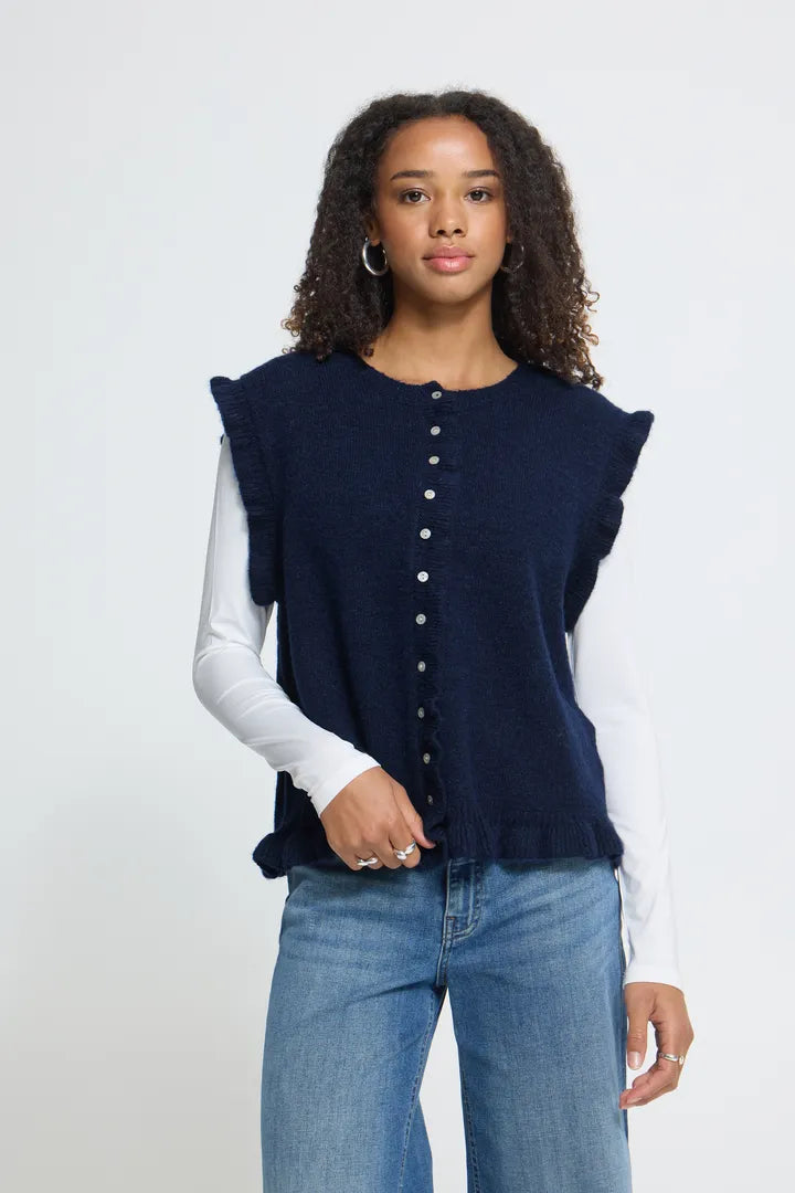 Povoke Waistcoat Navy