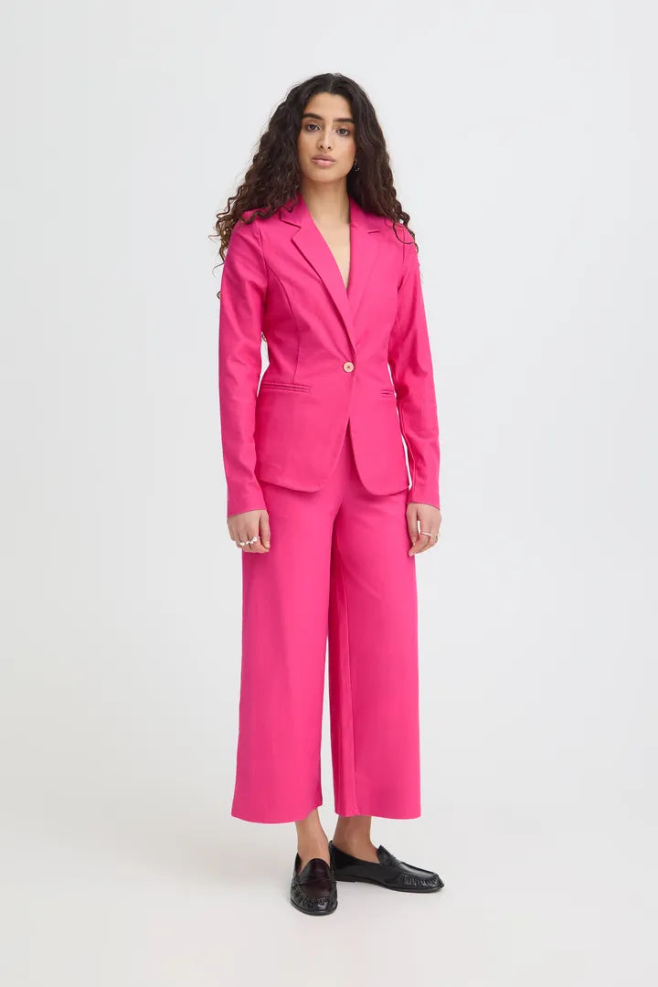 Kate Pink Denim Blazer