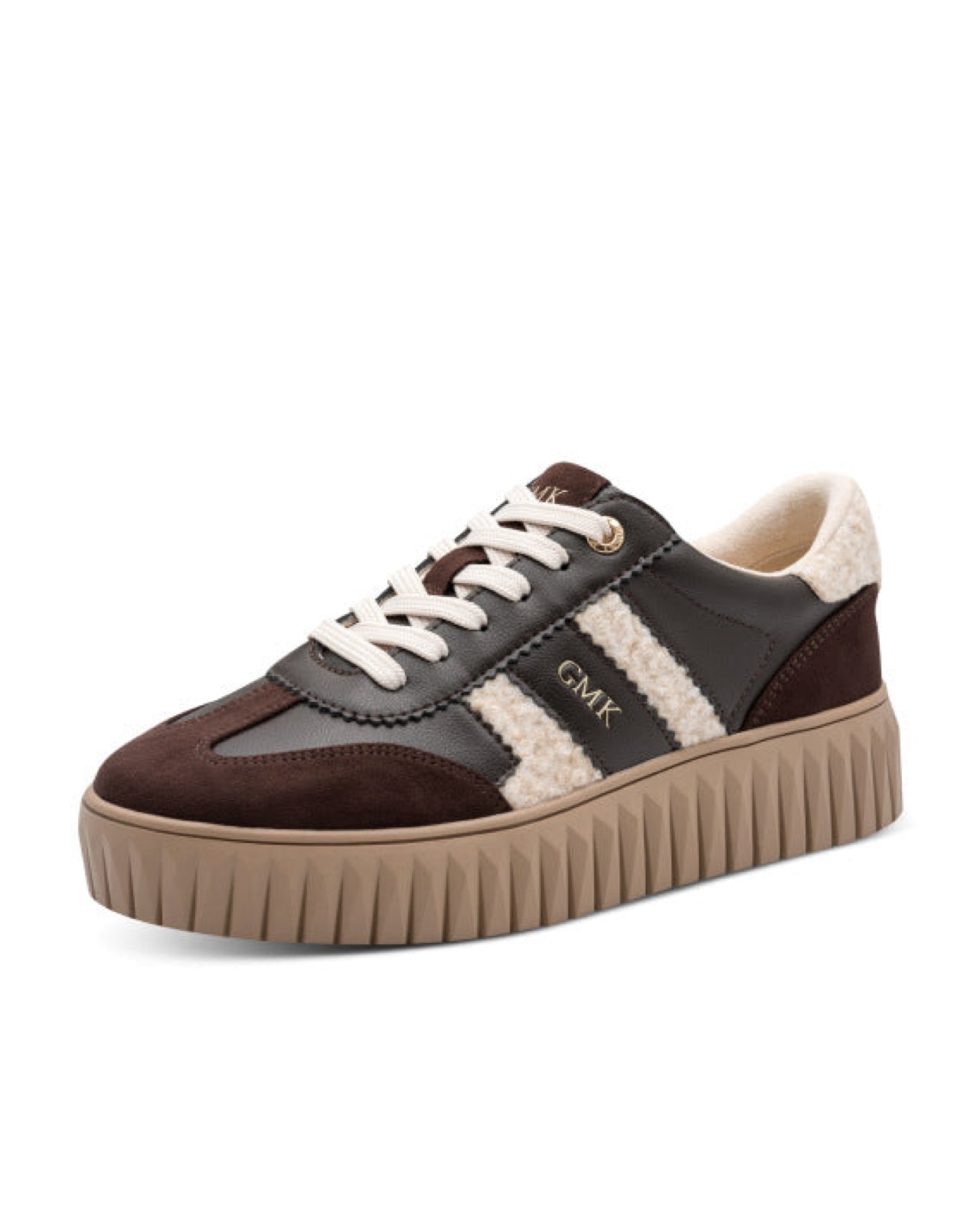 Mocca Brown Teddy Trainers