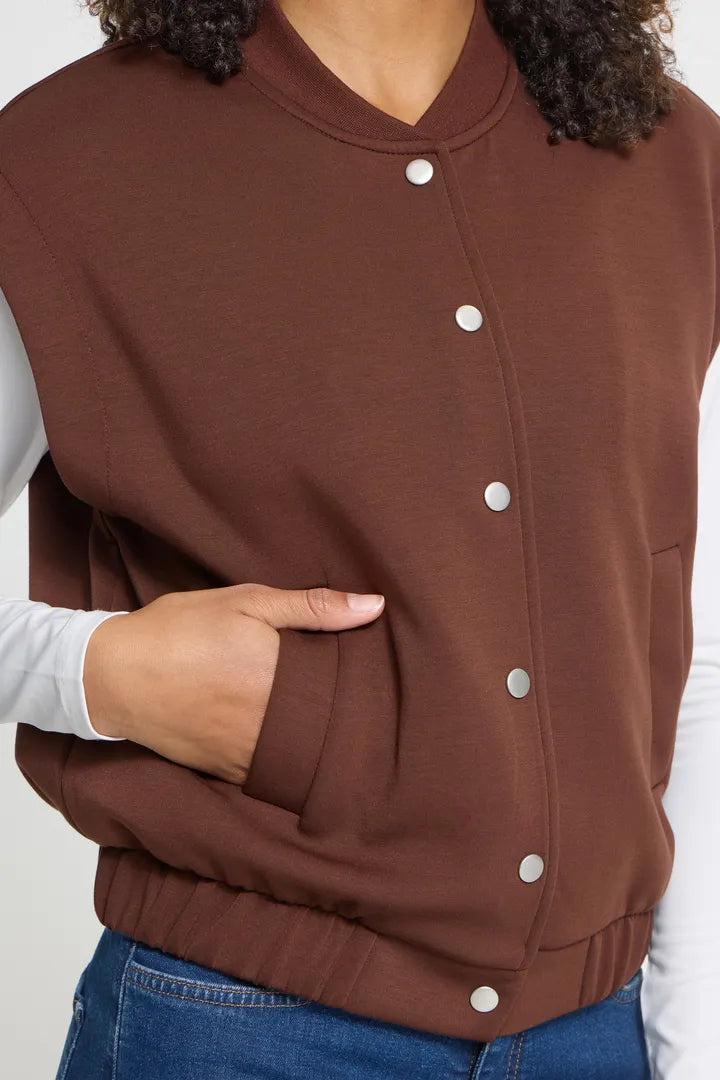 Cozy Brown Waistcoat