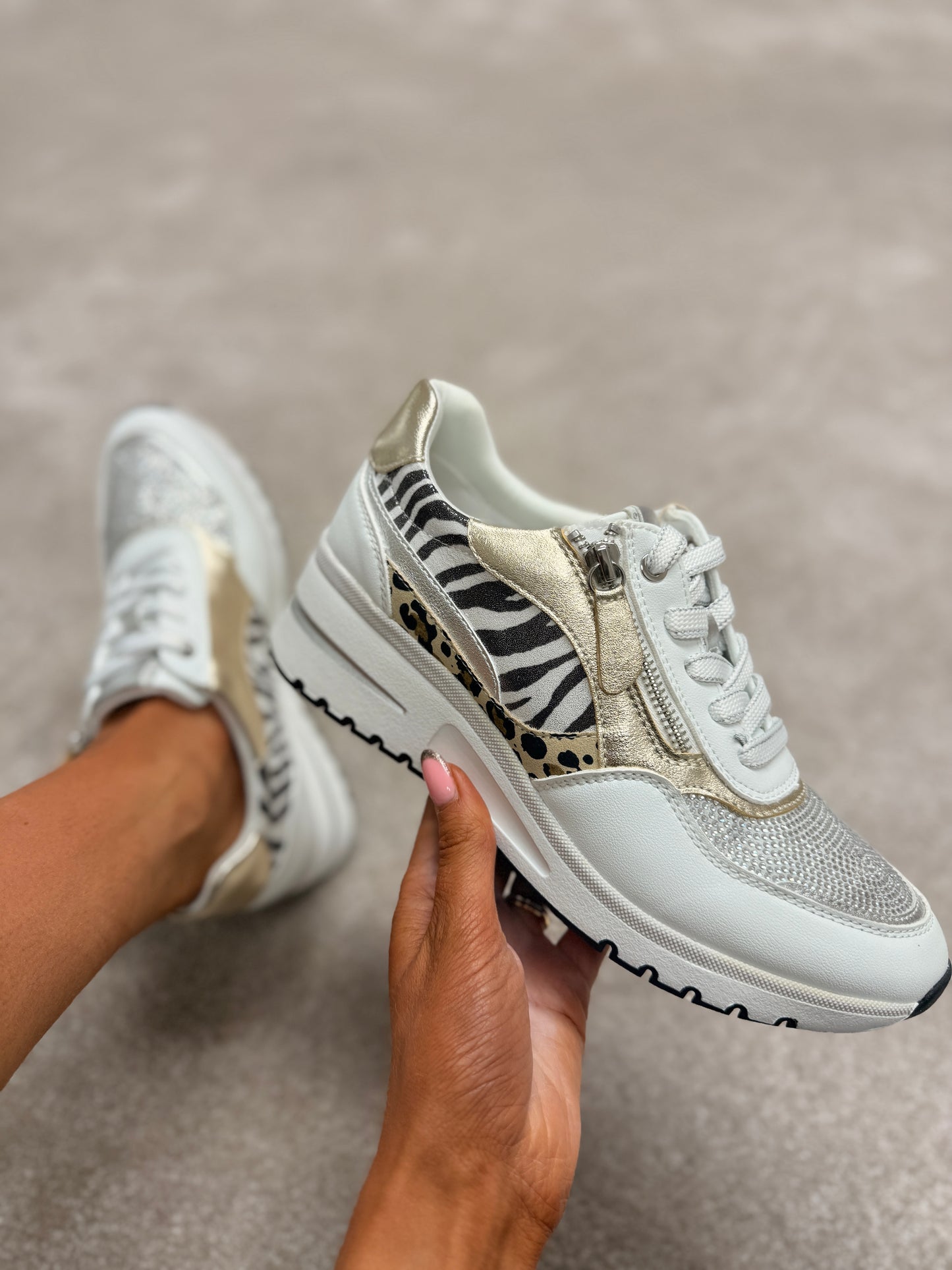 Quartz Print Trainers