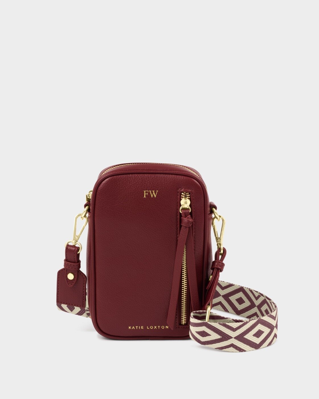 KLB4162 Hallie Small Crossbody Bag Cherry