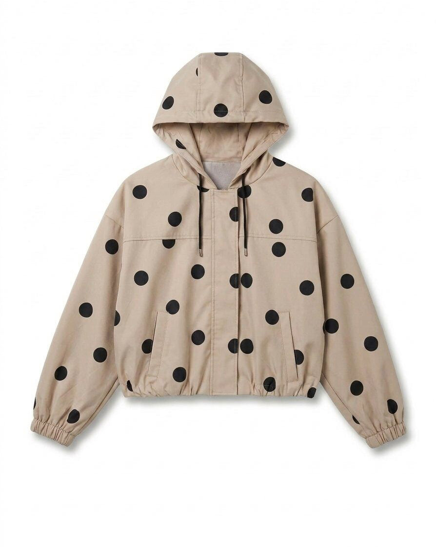 Polka dot Beige/Black Jacket