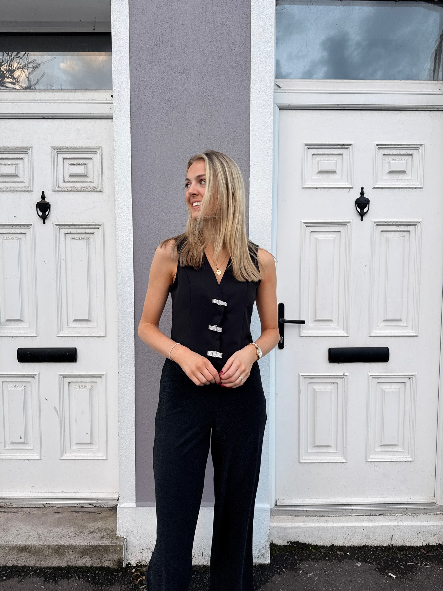 Tacha Sparkle Wide Pants