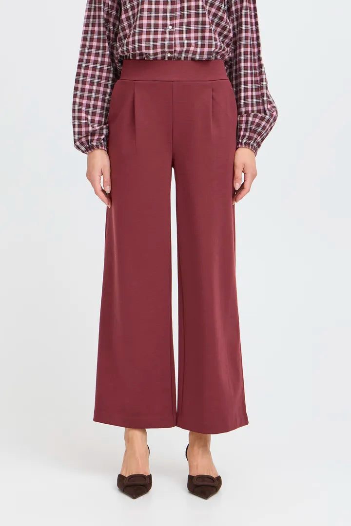 Rizetta Trousers Maroon