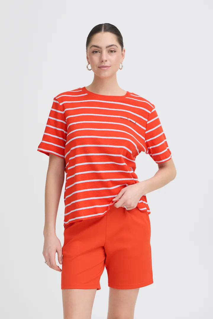 Nova SS Stripe Top