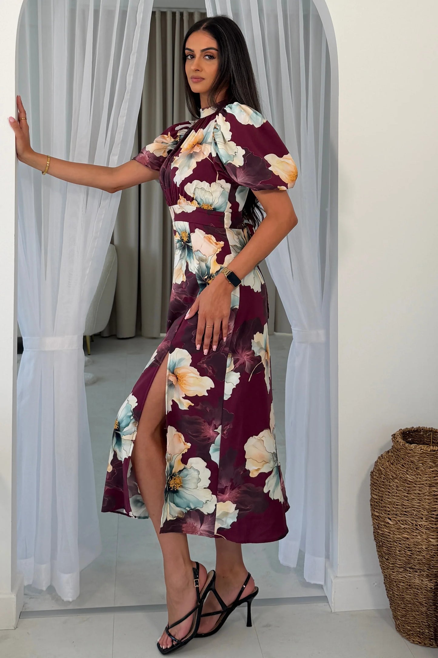 Lilith Flower Puff Dress