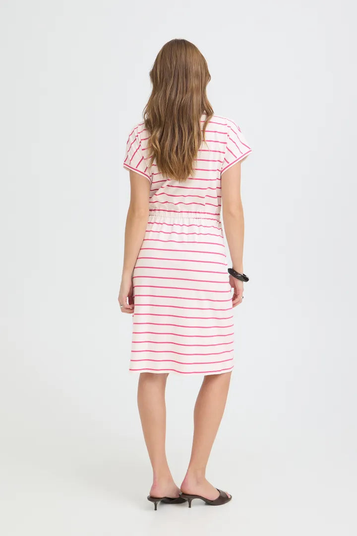 Pandinna V Neck Dress Pink
