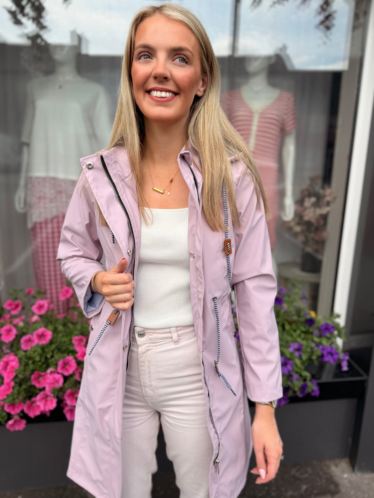 Lilac Raincoat