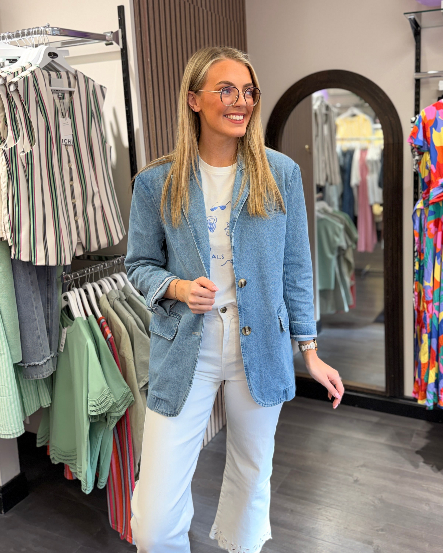 Denim Blazer
