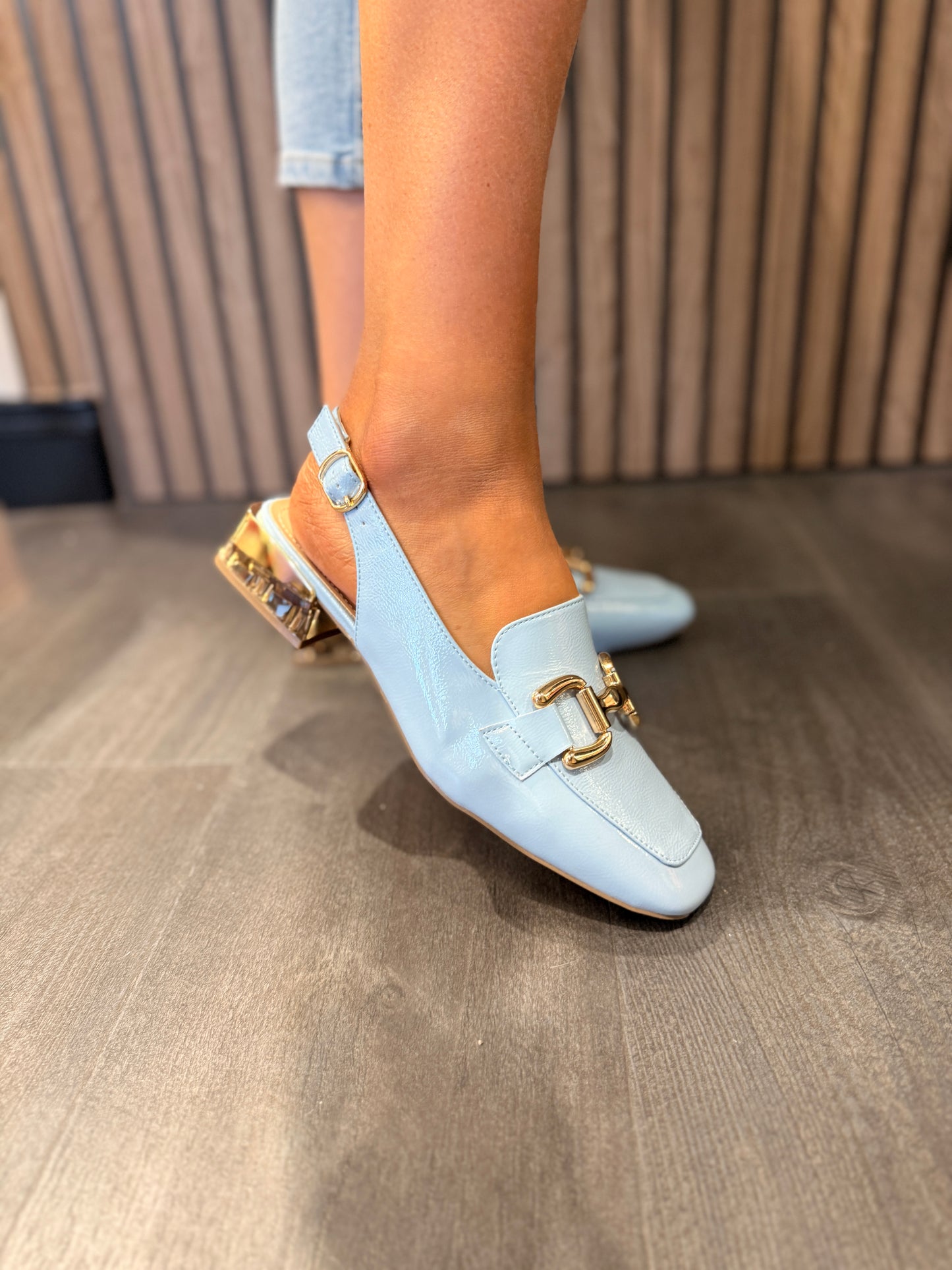 Diraz One Sky Blue Loafers