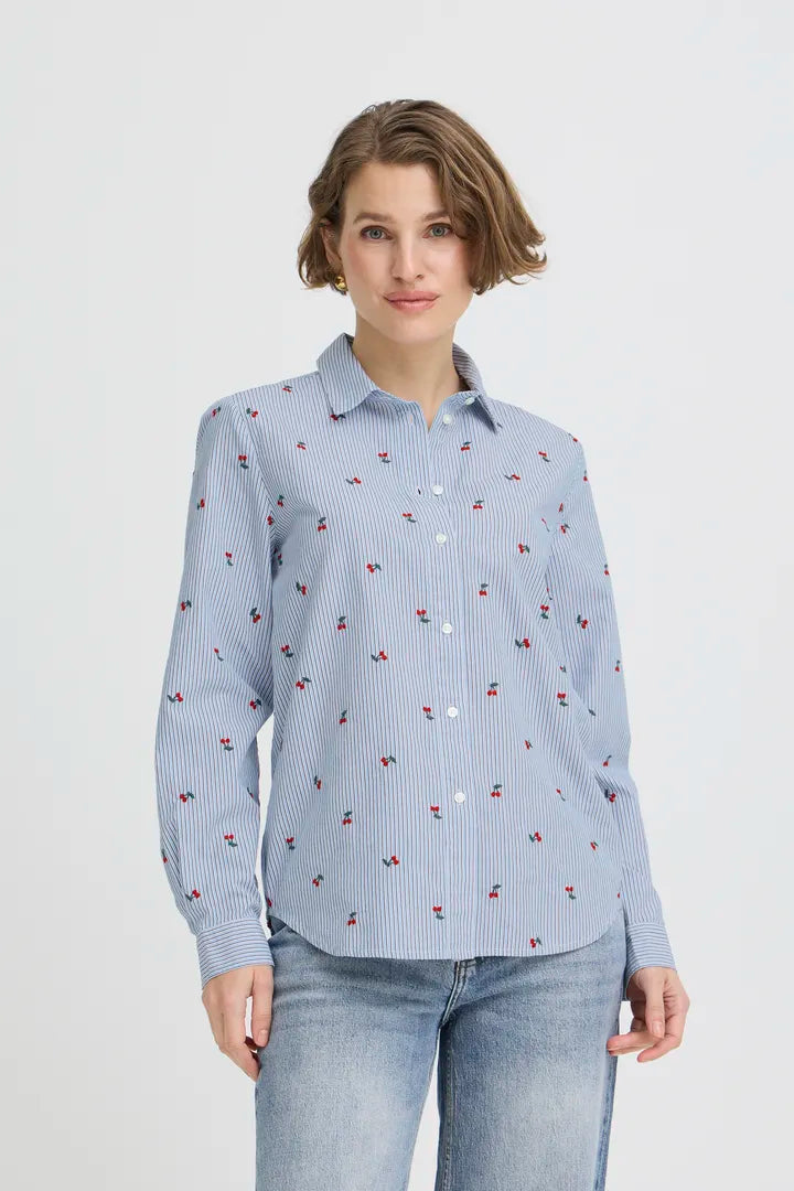 Fenix Cherry Emb Shirt