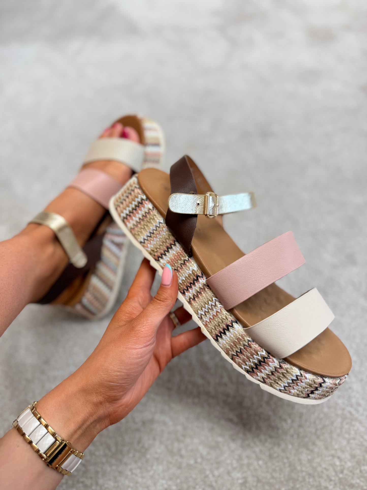 Berkley Beige Sandal
