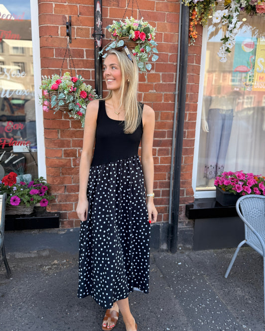 Lela Polka Dot Dress
