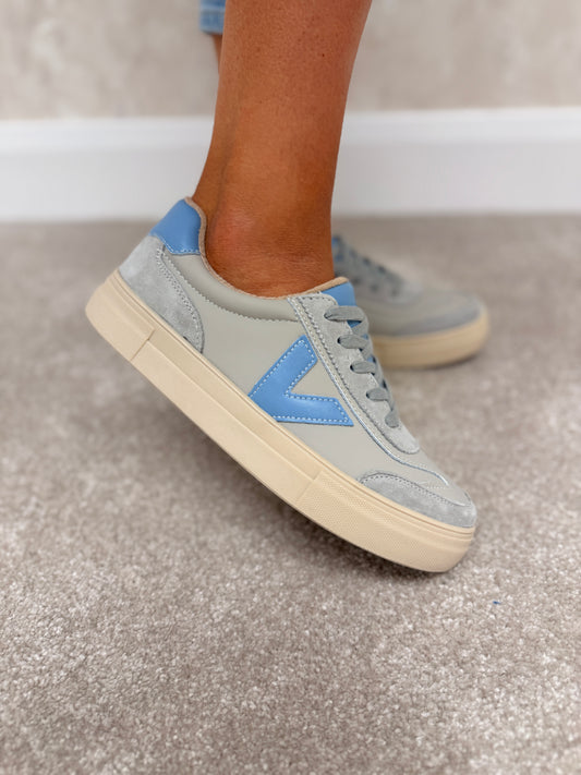 Eighty Chalky Blue Trainers
