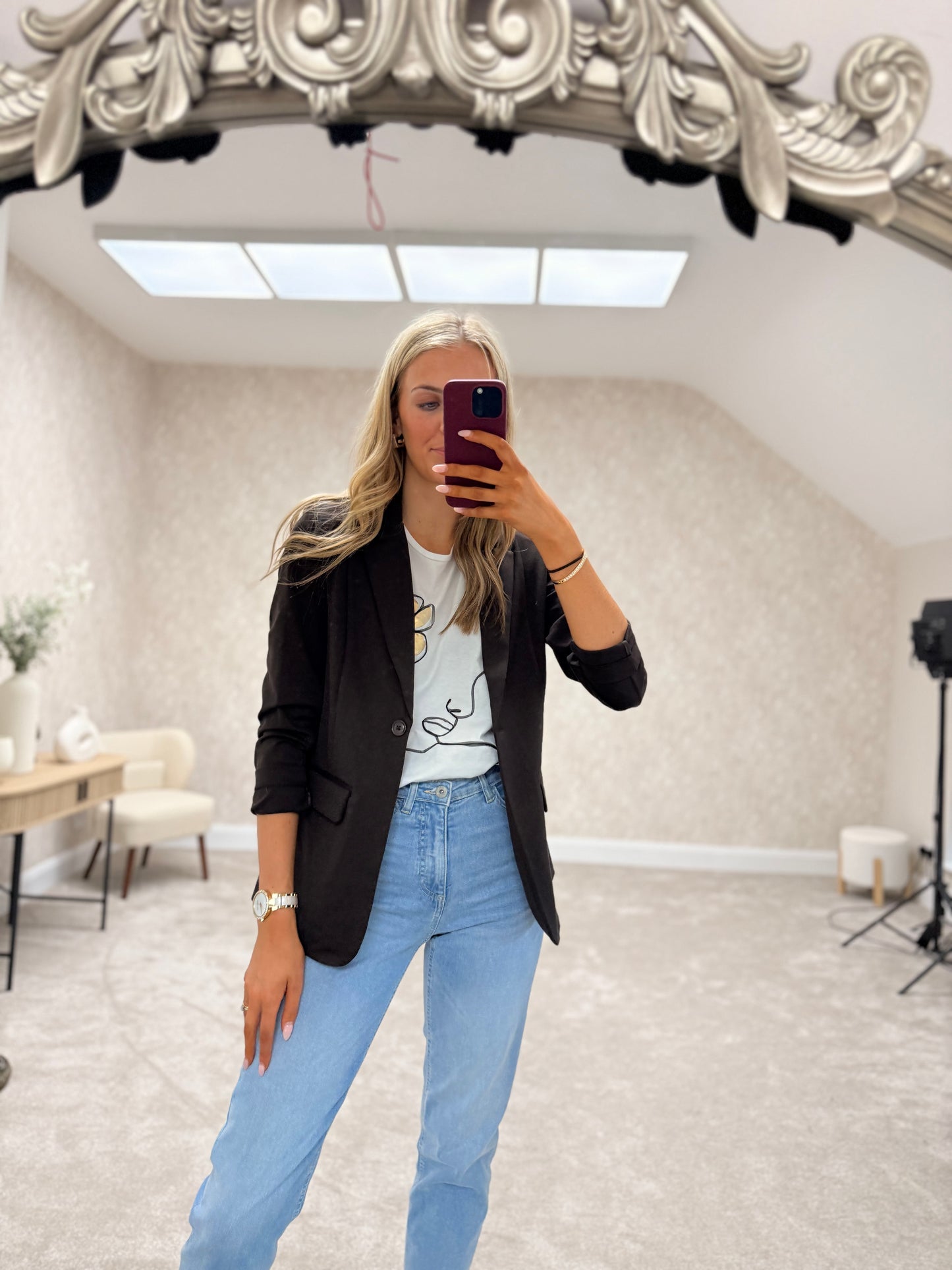 Kate SUS Long Blazer Brown