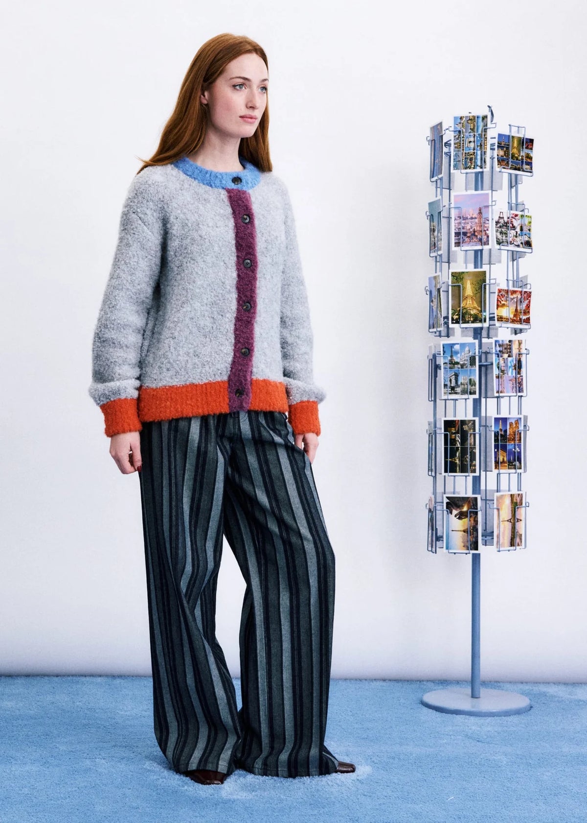 Ithaque Grey Cardigan