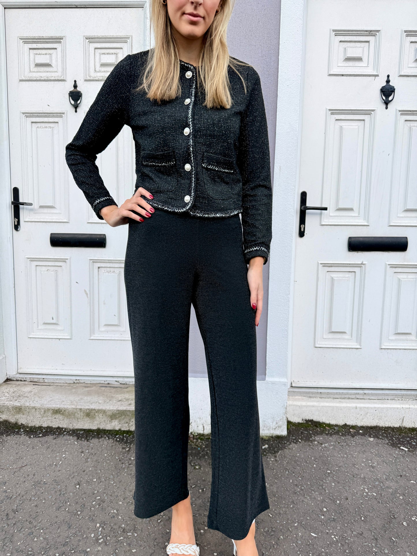 Tacha Sparkle Wide Pants