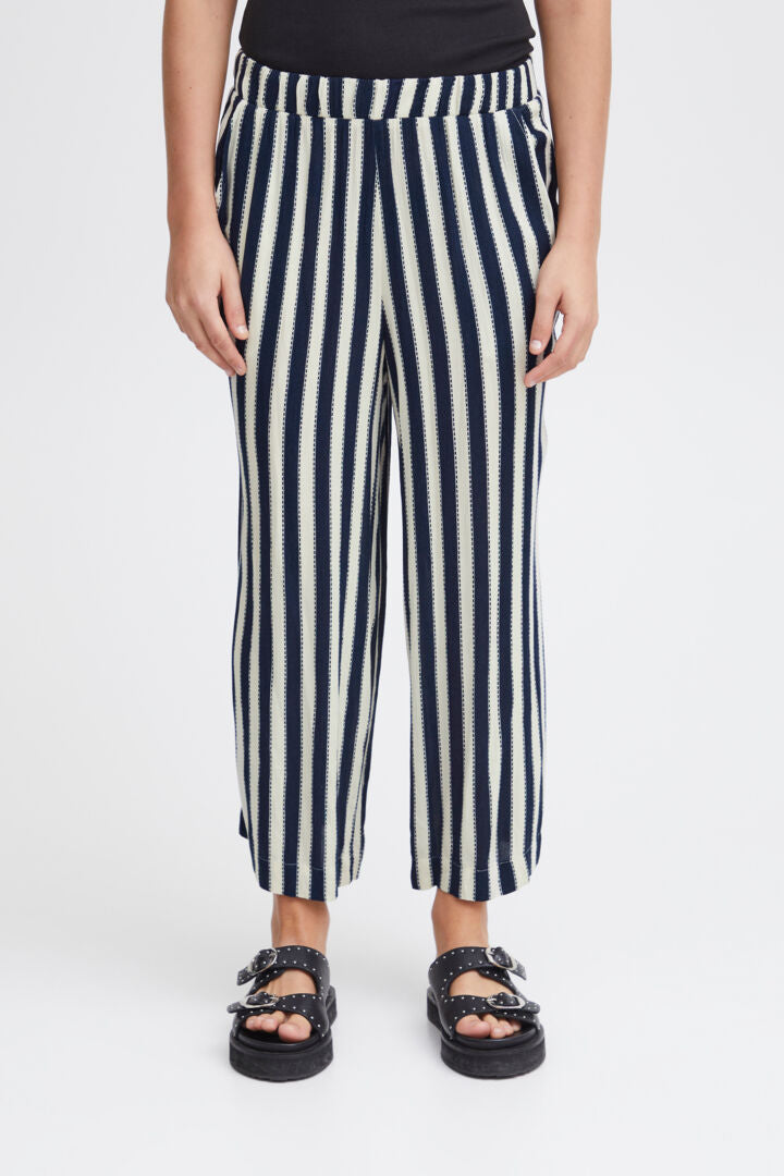 Marrakech Navy Stripe Trousers