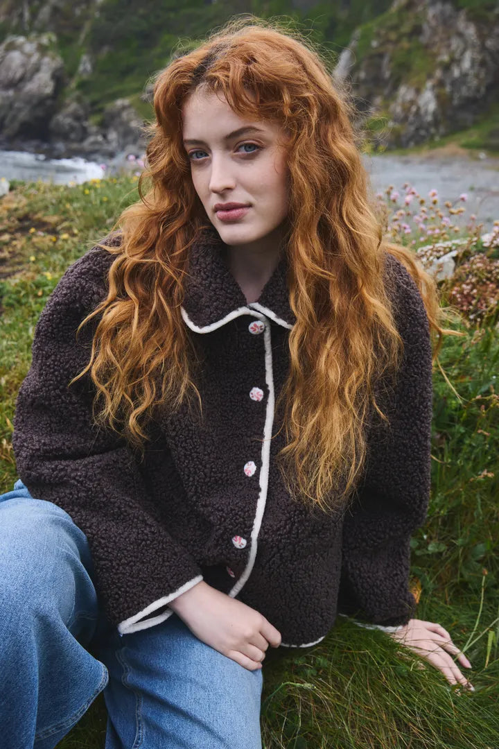 Hoziva Brown Jacket