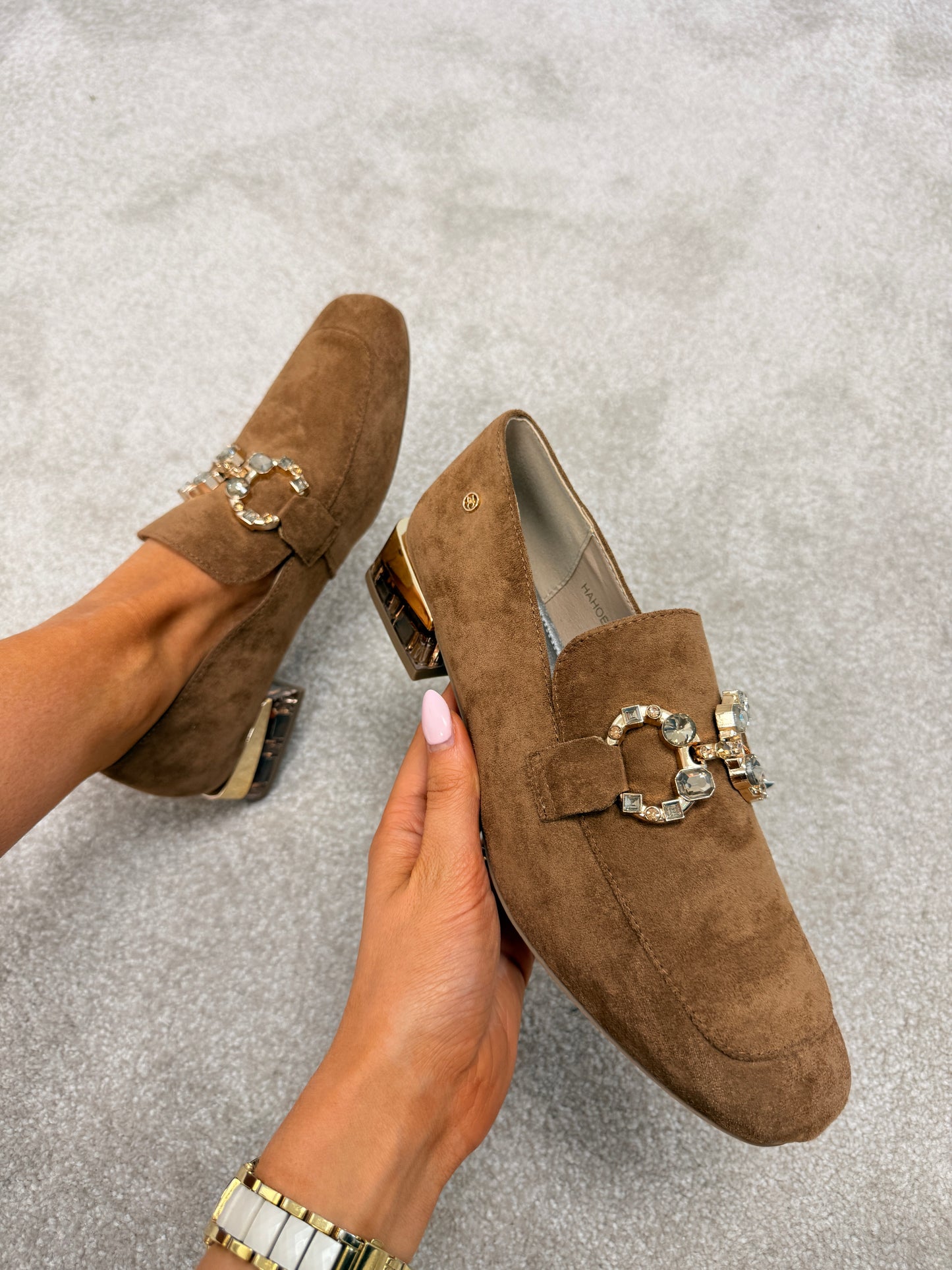 Hahoe One Driftwood loafers