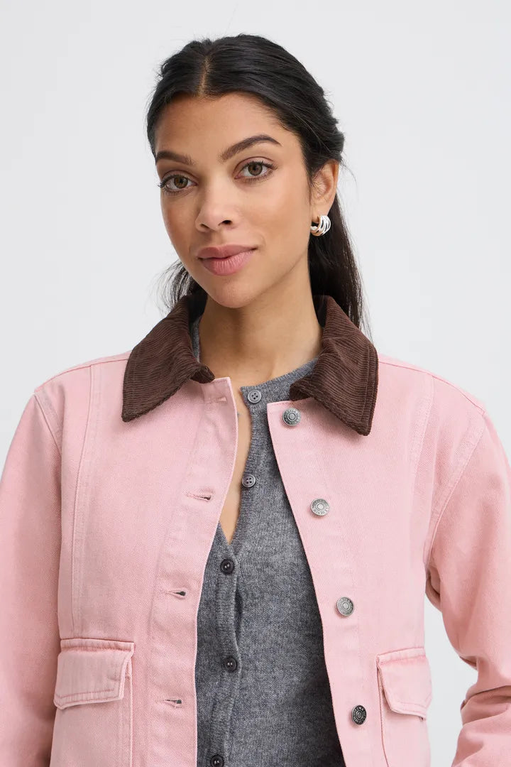 Kadi Jacket Pink/Burgundy