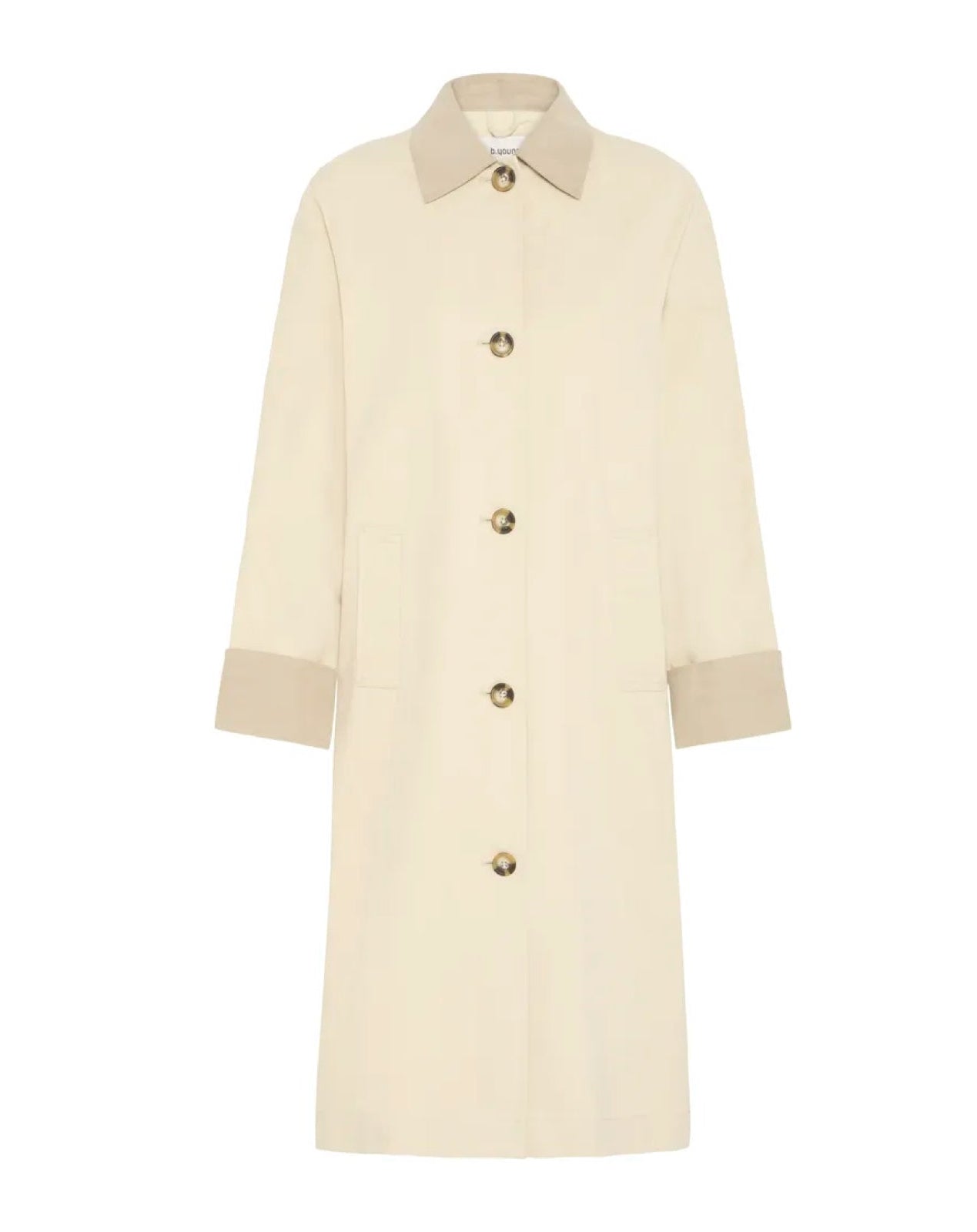 Agata Straight Cut Trench Coat