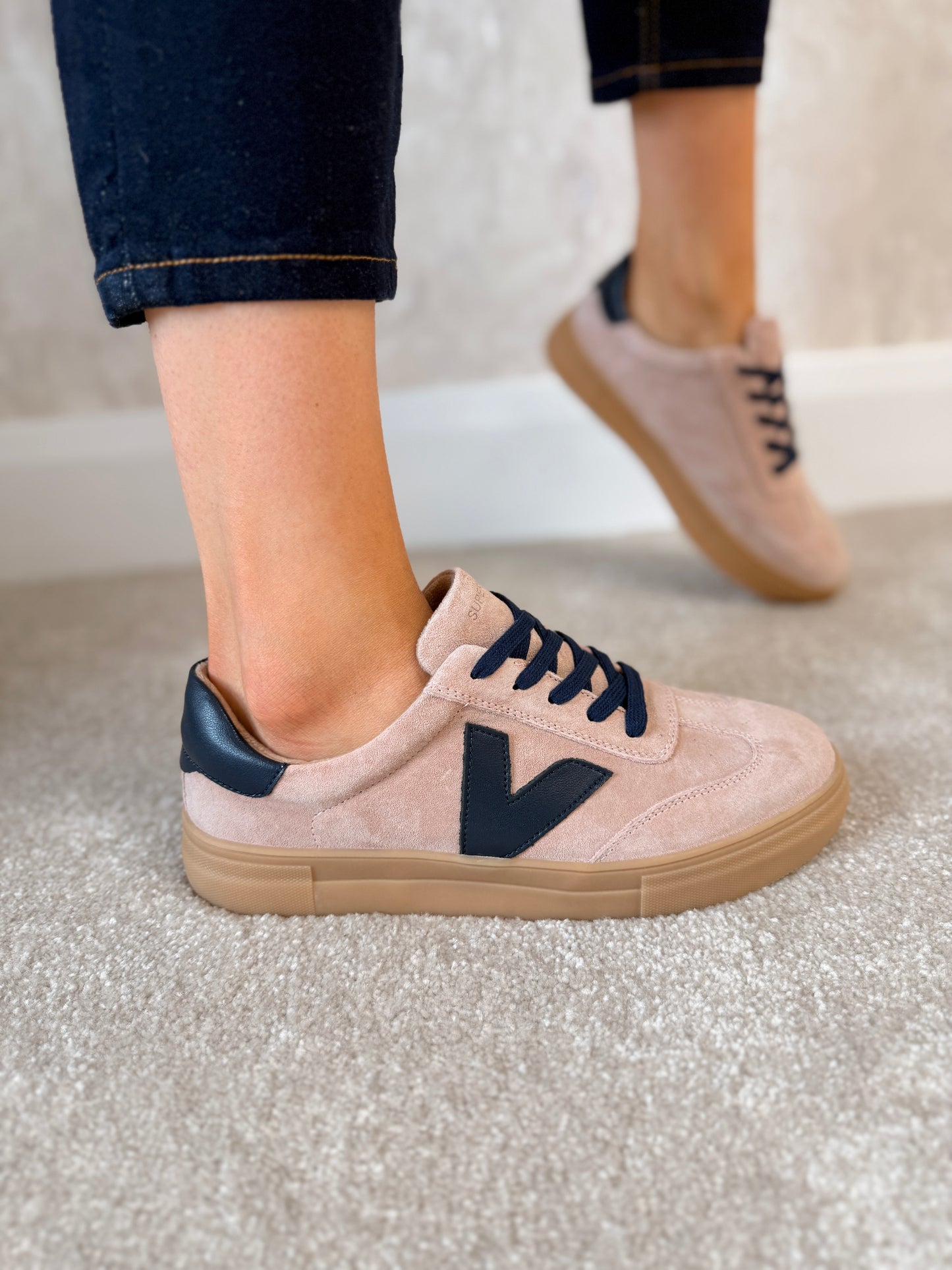 Ninety Dusky Blues Trainers