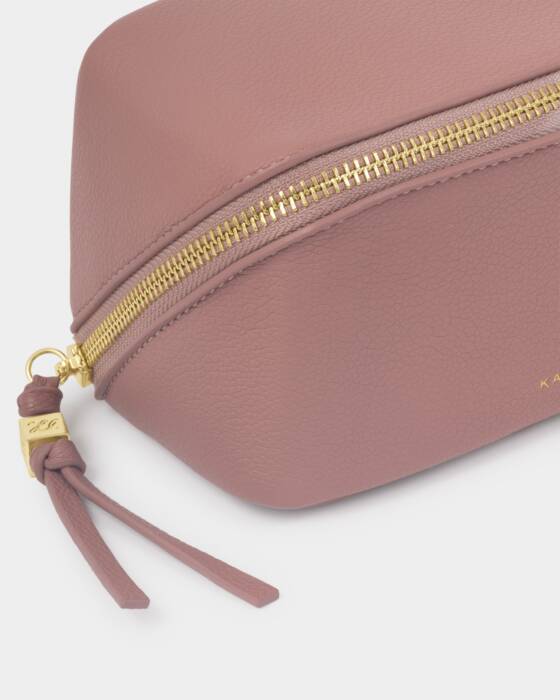 KLB4298 Fold-Out Mirror Makeup Bag Pink