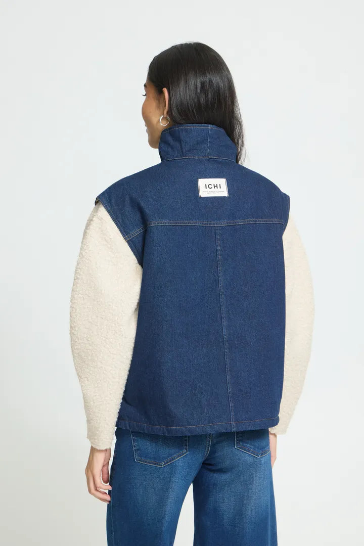 Hiramo Denim Waistcoat