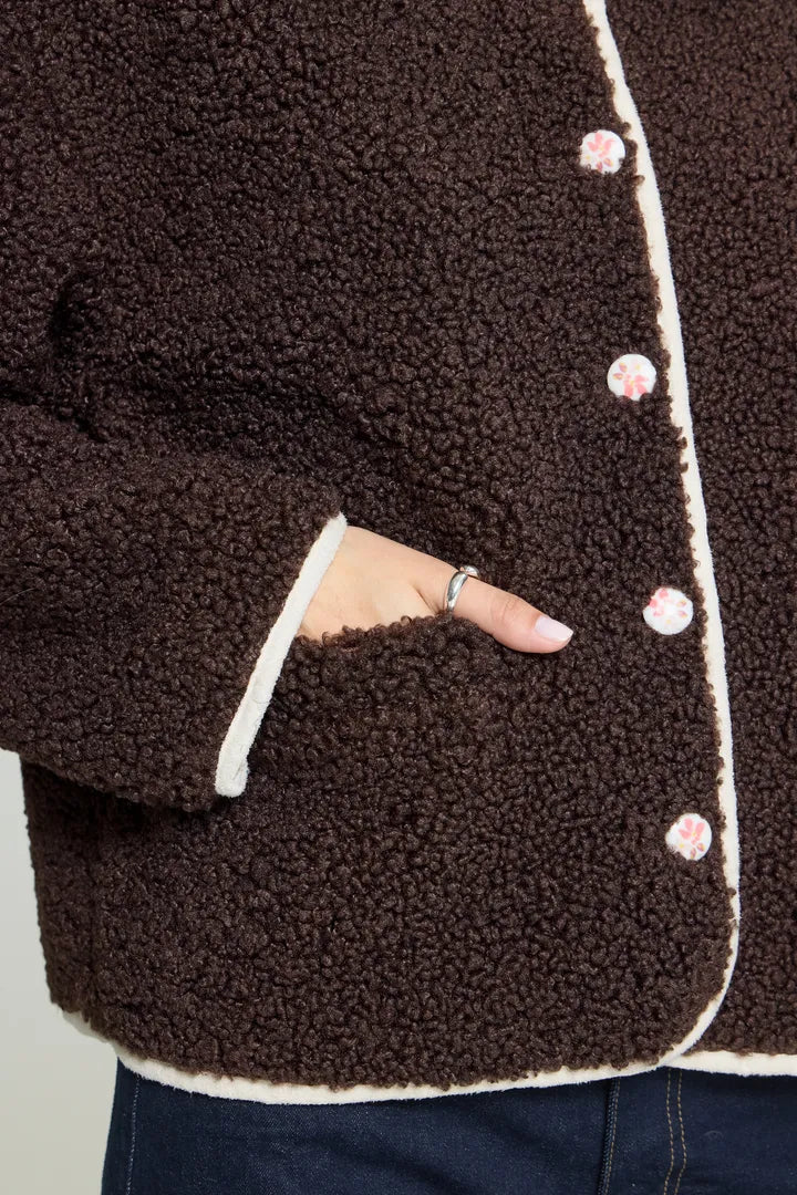 Hoziva Brown Jacket