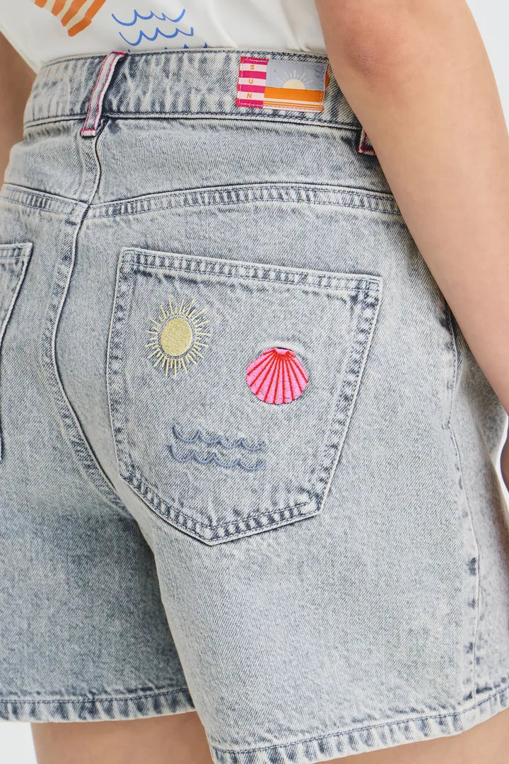 Lavenny Denim Shorts