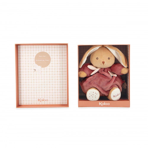 Chubby Rabbit Burgundy 17cm