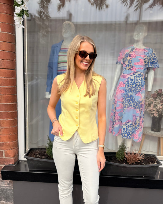 Kate Lemon Waistcoat