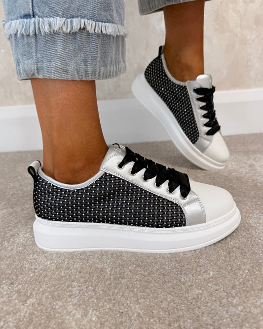 Lollipop Vinyl Mesh trainers