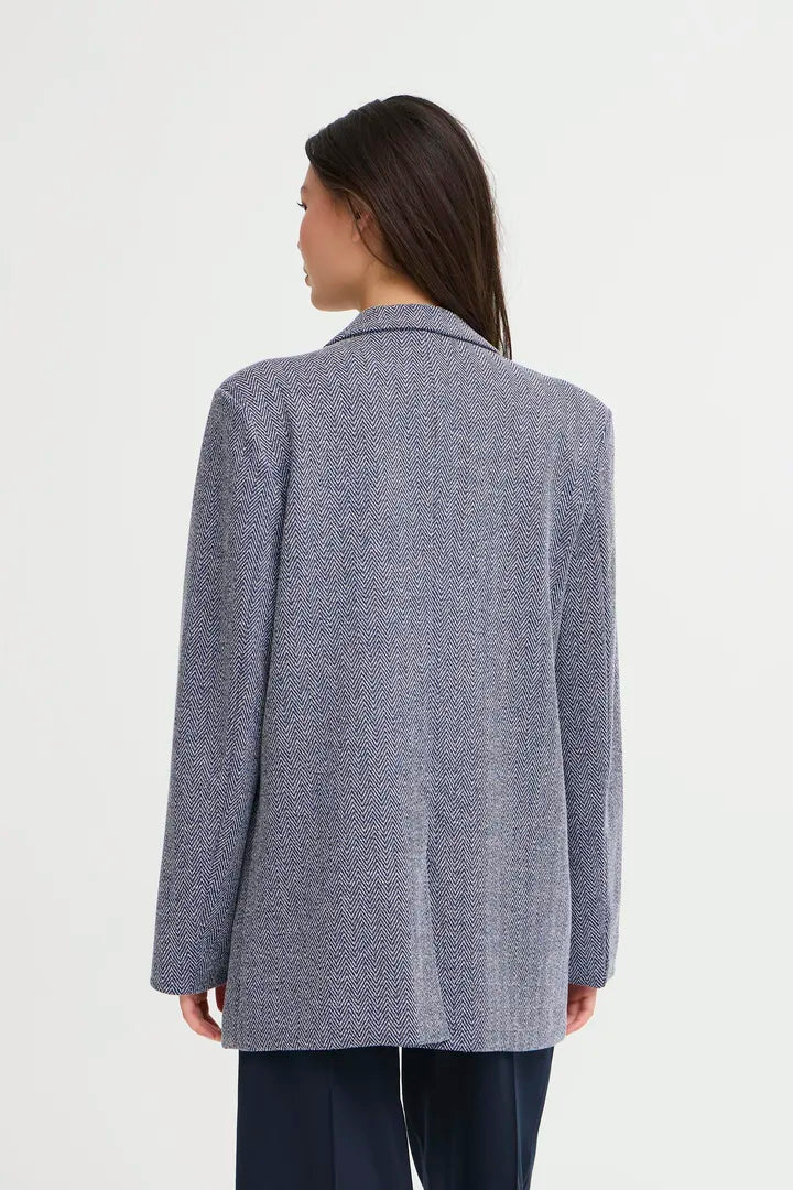 Kate Jacquard Oversized Blazer