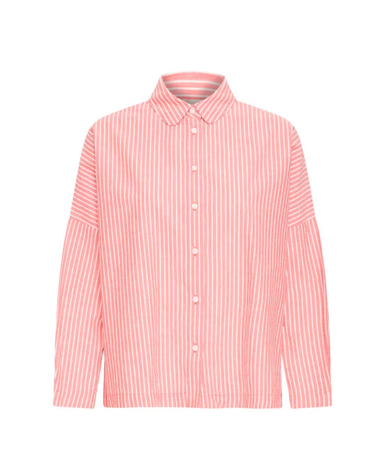 Giley Coral Stripe Shirt