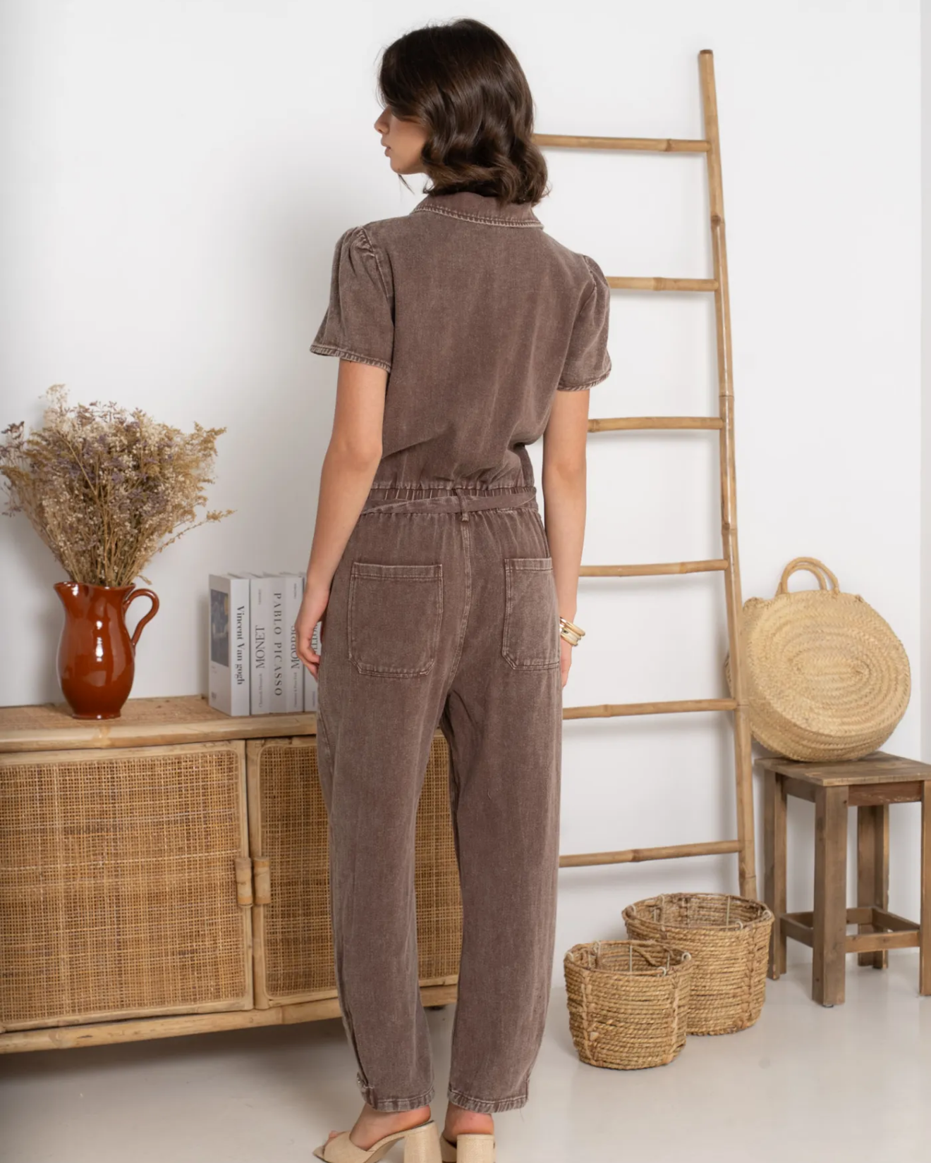Soft Denim Jumpsuit