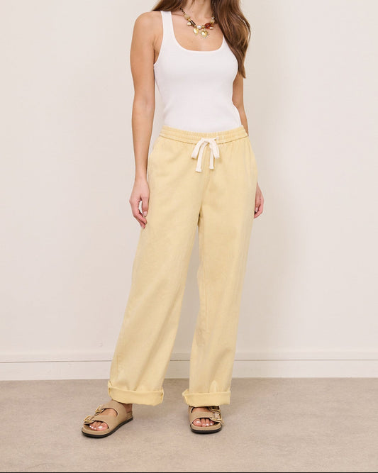 Lemon Relaxed Denim Trousers